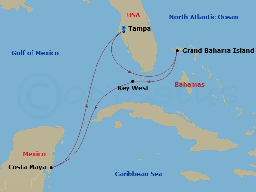 Cruise Map