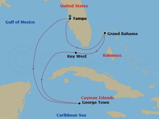 Cruise Map