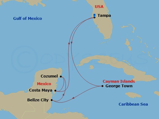 Cruise Map