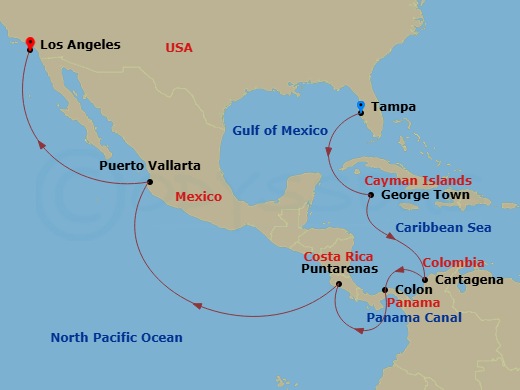 Cruise Map