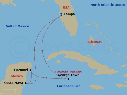 Cruise Map