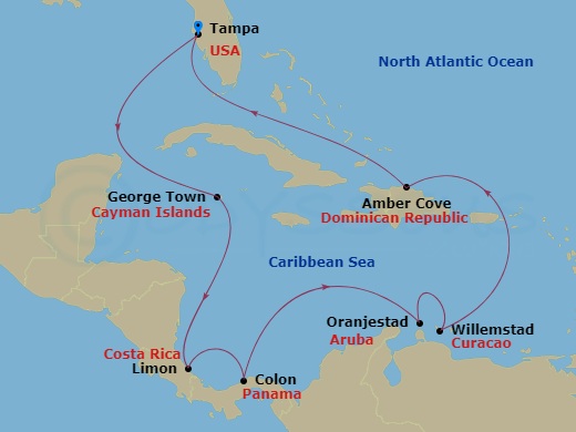 Cruise Map