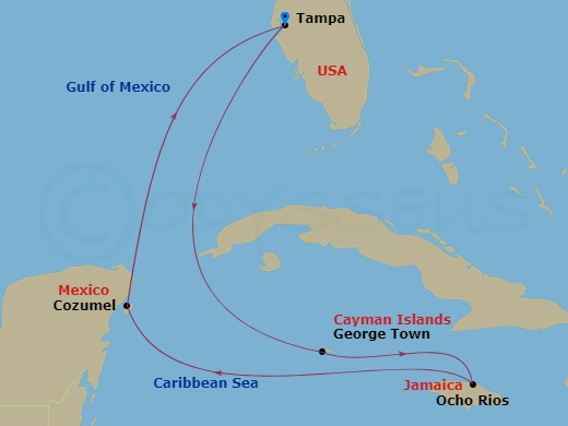 Cruise Map