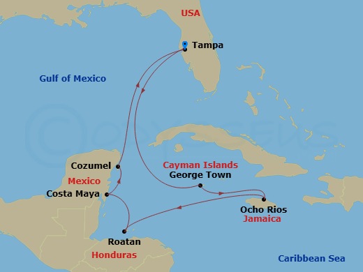 Cruise Map