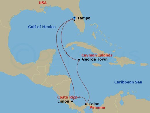Cruise Map
