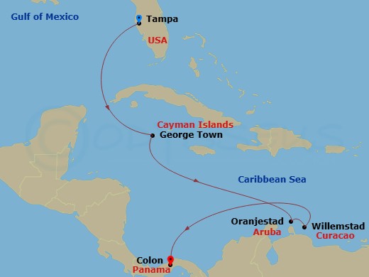 Cruise Map