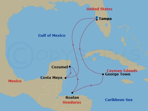Cruise Map
