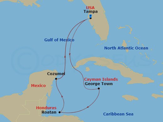 Cruise Map