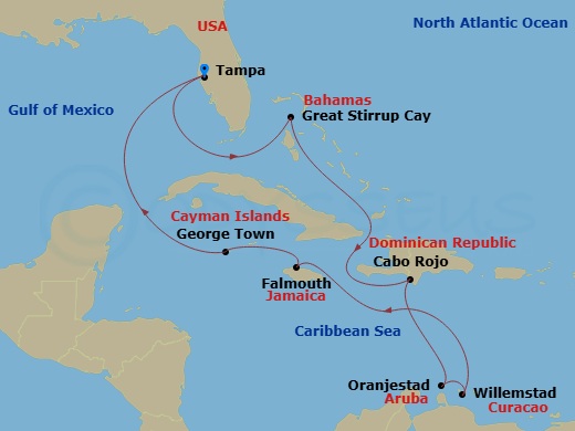 Cruise Map