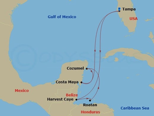 Cruise Map