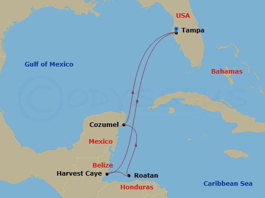 Cruise Map