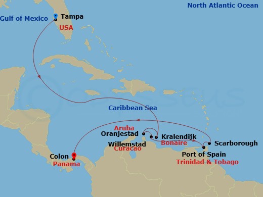 Cruise Map