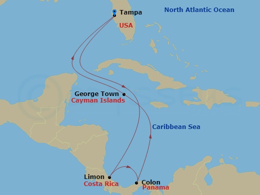 Cruise Map