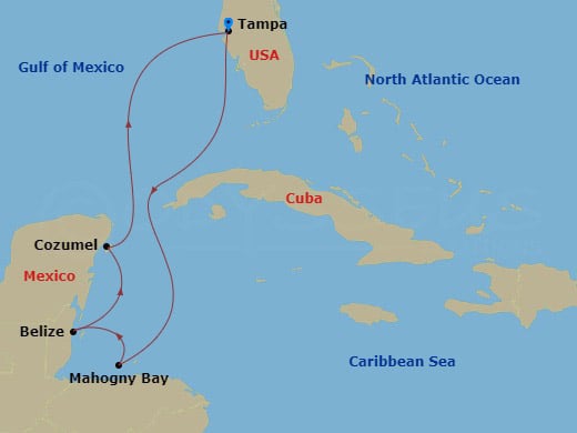 Cruise Map