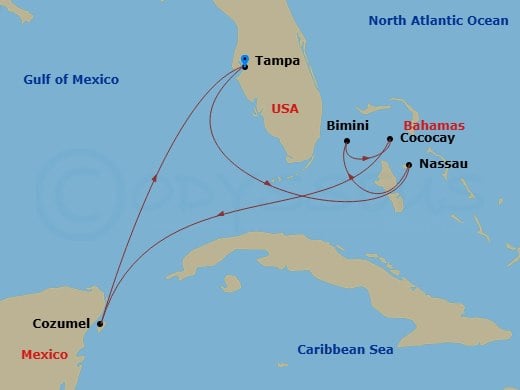 Cruise Map