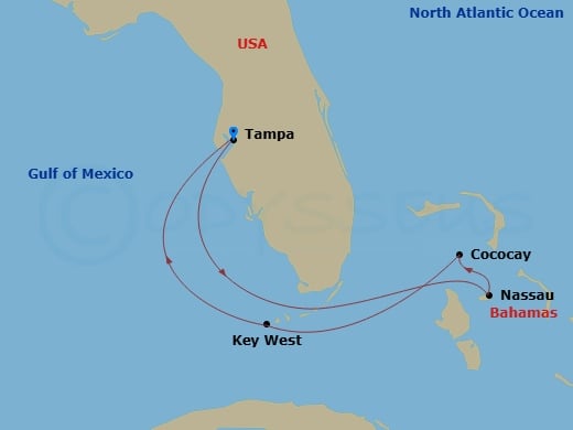 Cruise Map