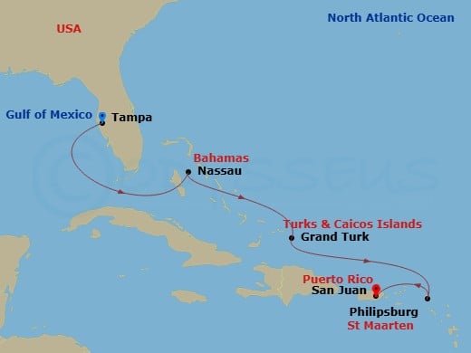 Cruise Map