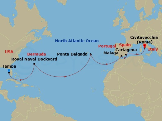 Cruise Map