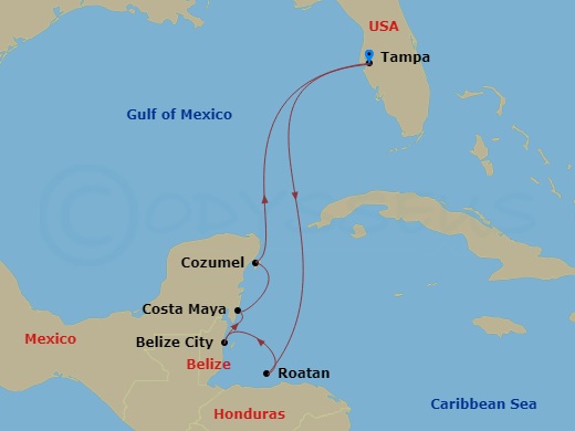 Cruise Map