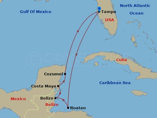 Cruise Map