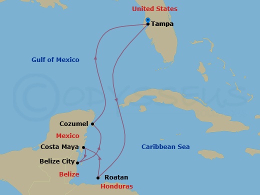 Cruise Map