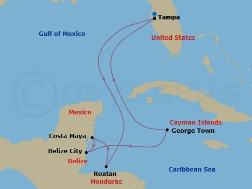 Cruise Map