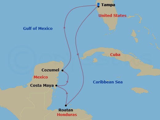 Cruise Map