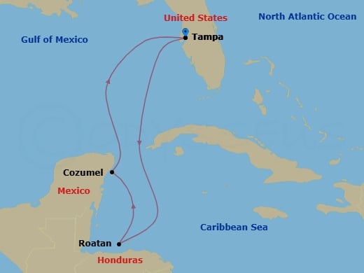 Cruise Map