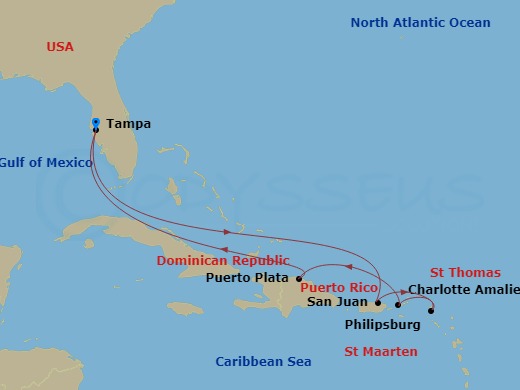 Cruise Map