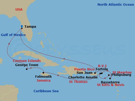 Cruise Map