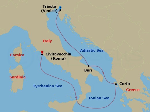 Cruise Map