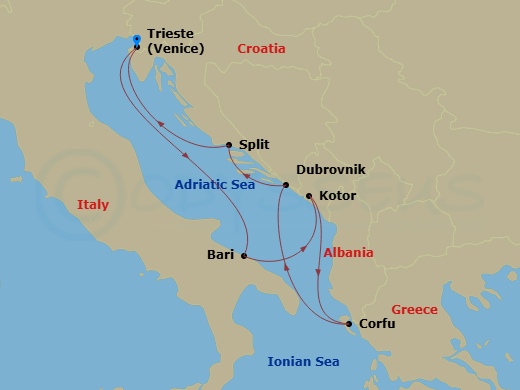Cruise Map