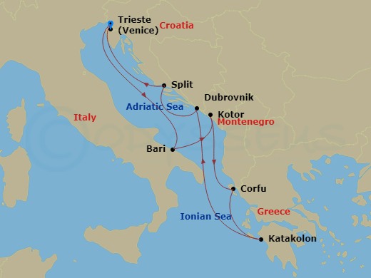 Cruise Map