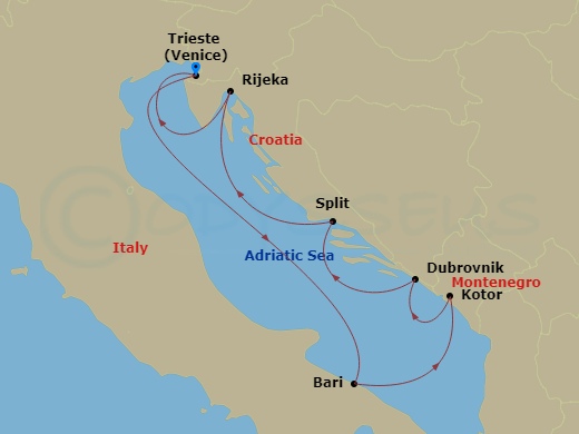 Cruise Map