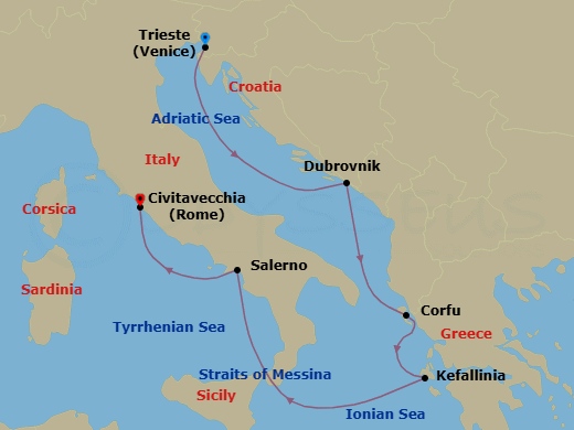 Cruise Map