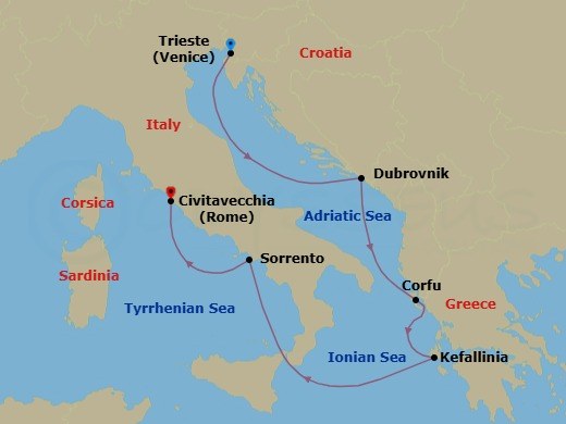 Cruise Map