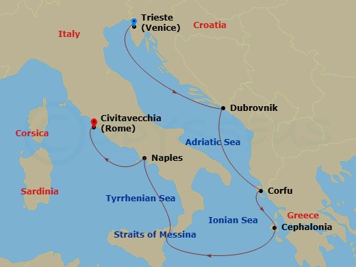 Cruise Map