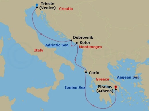 Cruise Map