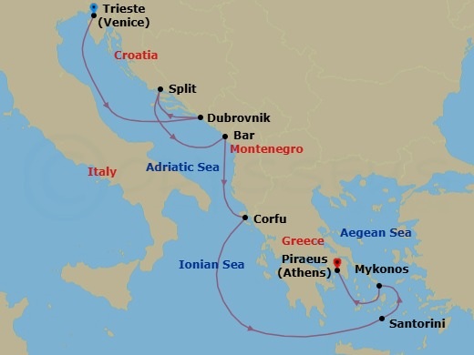 Cruise Map