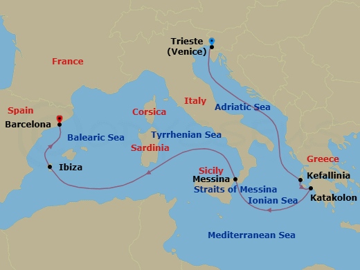 Cruise Map