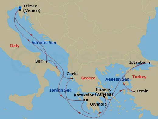 Cruise Map