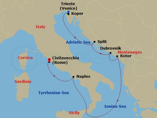 Cruise Map