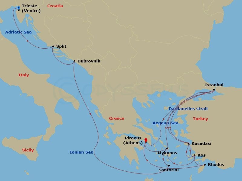 Cruise Map