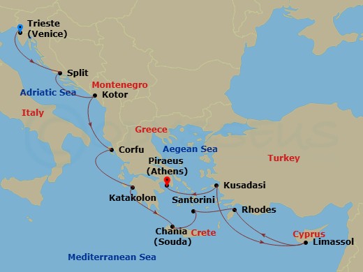 Cruise Map