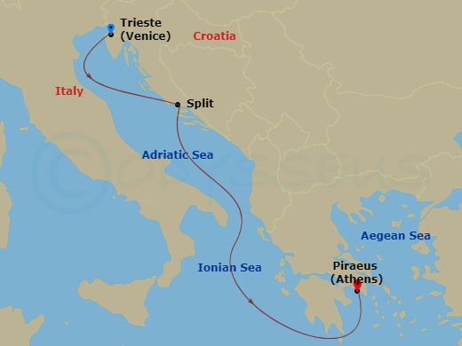 Cruise Map