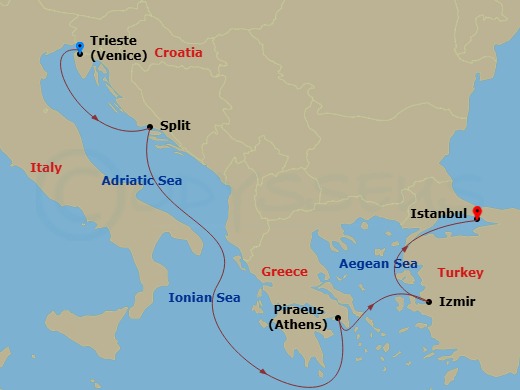 Cruise Map