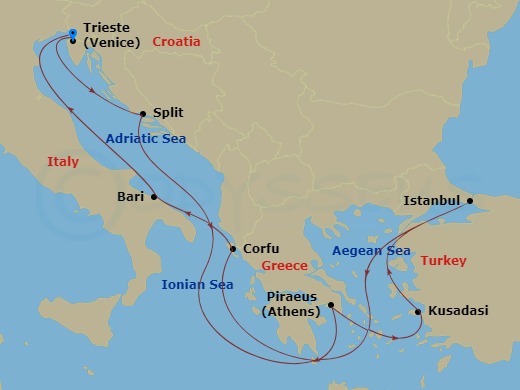 Cruise Map