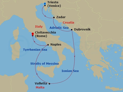 Cruise Map