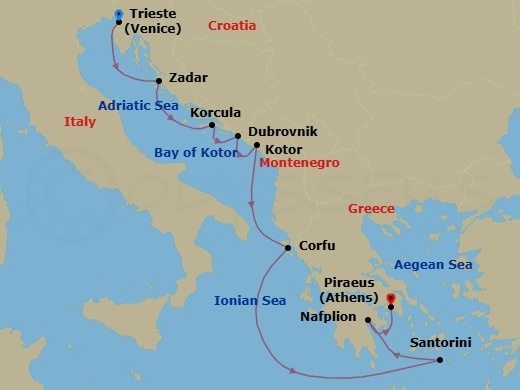 Cruise Map