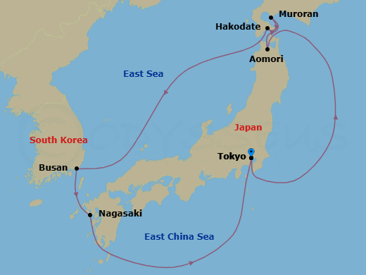 Cruise Map
